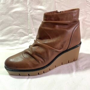 Diba Tan Wedge Ankle Boots